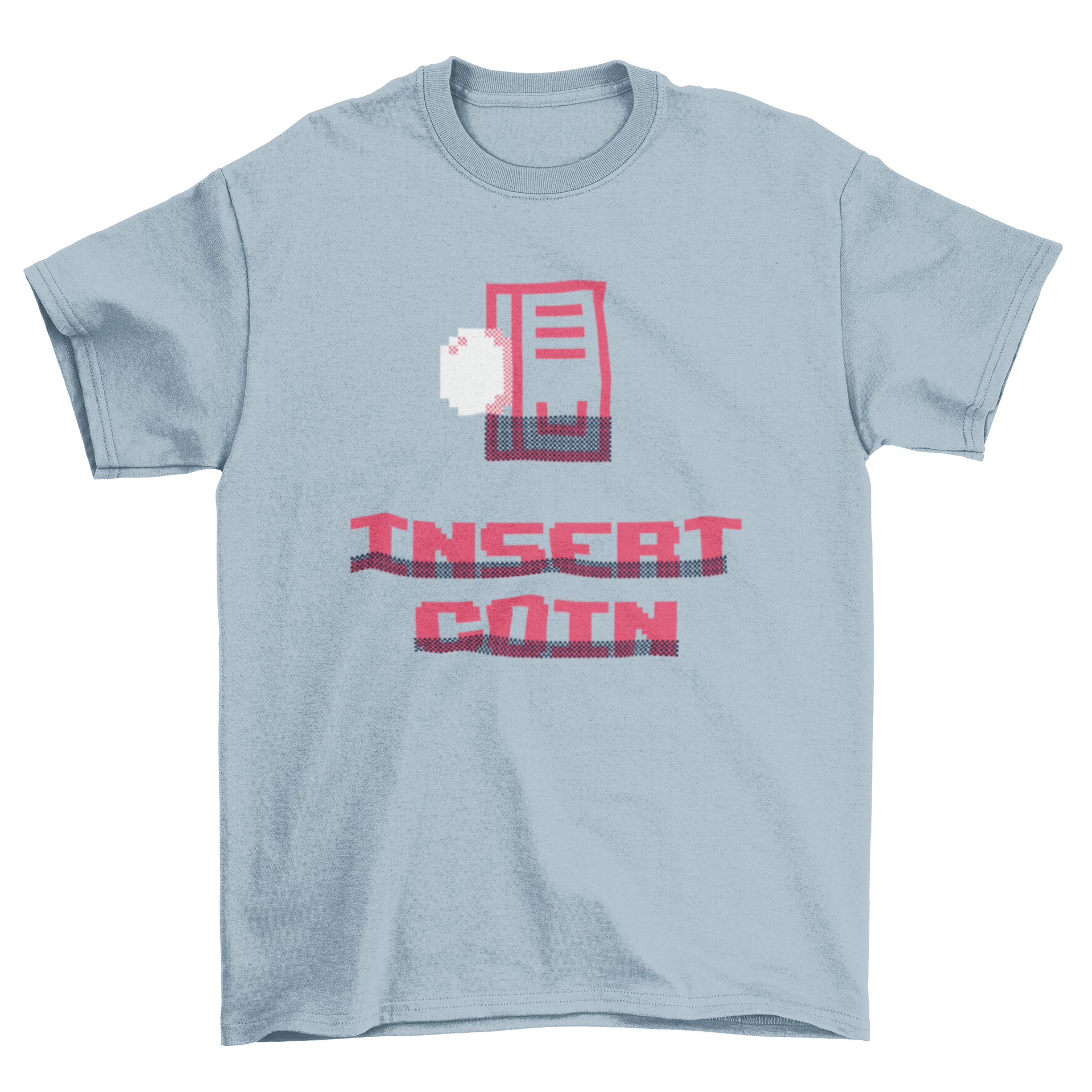 Minimalist Game Gamers Vintage & Retro Quote "Insert coin" Gaming